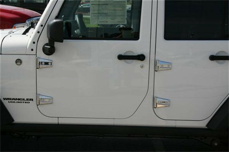 Putco 07-17 Jeep Wrangler - Hinge Covers (Also Fits Sahara Edition) Exterior Trim Putco