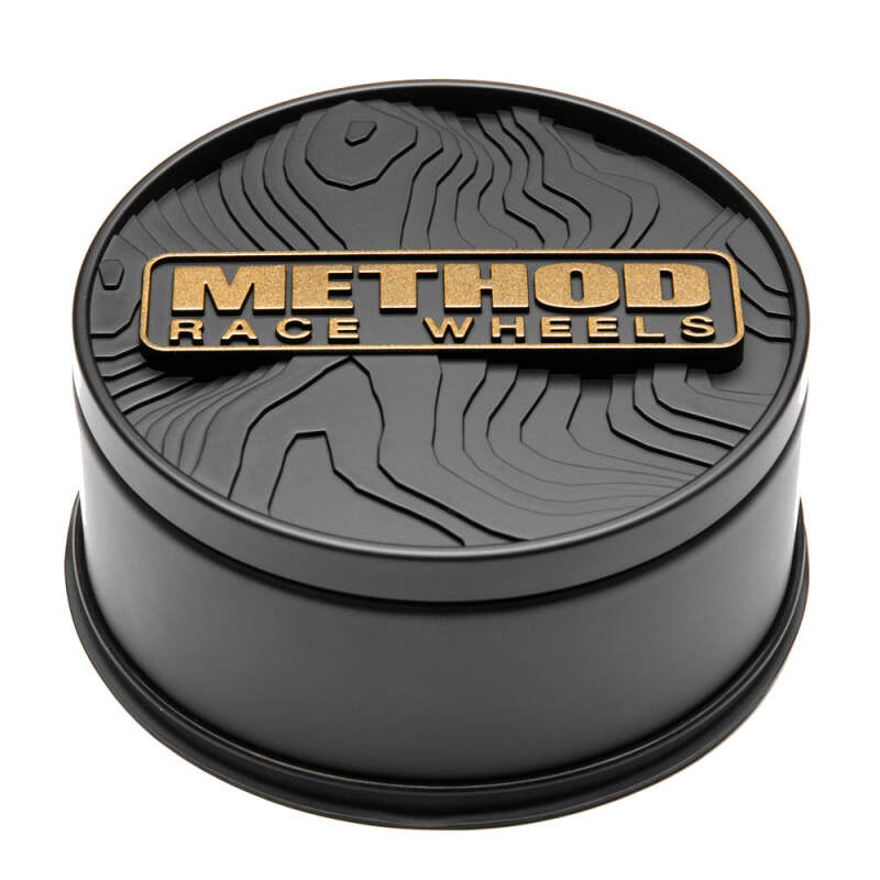 Method Cap TOPO - 108mm - Bronze - Push Thru Wheel Center Caps Method Wheels