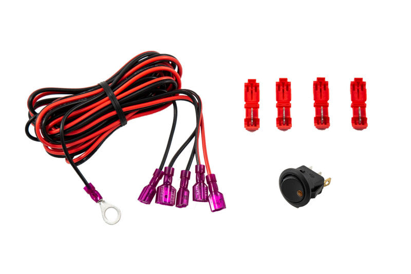 Diode Dynamics Add-on LED Switch Kit - Amber Light Accessories and Wiring Diode Dynamics