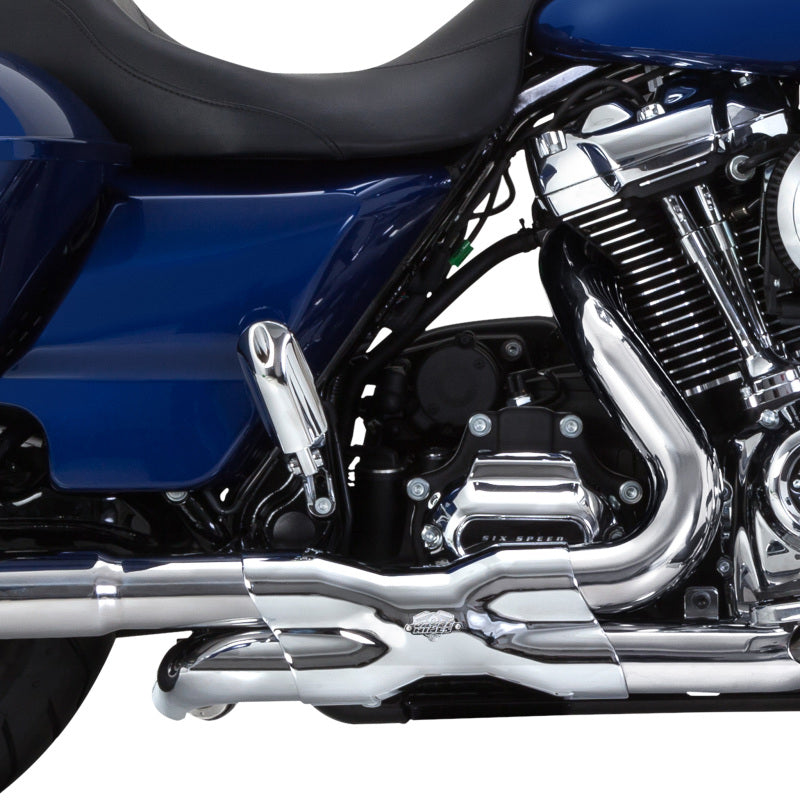 Vance & Hines HD Dresser 17-22 Power Duals Header Exhaust Motorcycle Headers Vance and Hines
