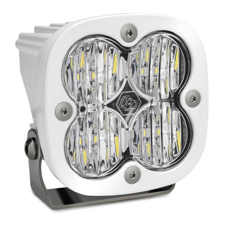 Baja Designs Squadron Sport Wide Cornering Pattern White LED Light Pod - Clear Light Bars & Cubes Baja Designs