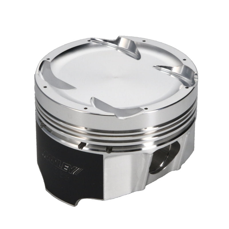 Manley Mitsubishi Evo VIII/IX 4G63/4G63T 85.5mm Bore 8.5:1 Comp Ratio -12.1cc Dish T/T Piston Set Piston Sets - Forged - 4cyl Manley Performance