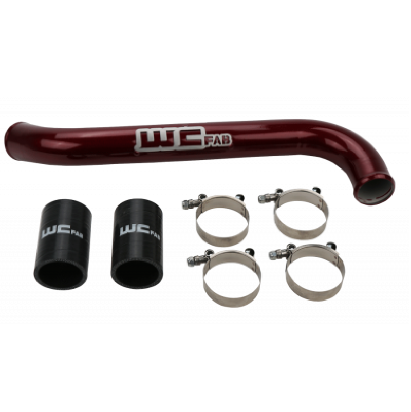 Wehrli 17-19 Chevrolet 6.6L L5P Duramax Upper Coolant Pipe - Sparkle Granny Smith Radiator Hoses Wehrli