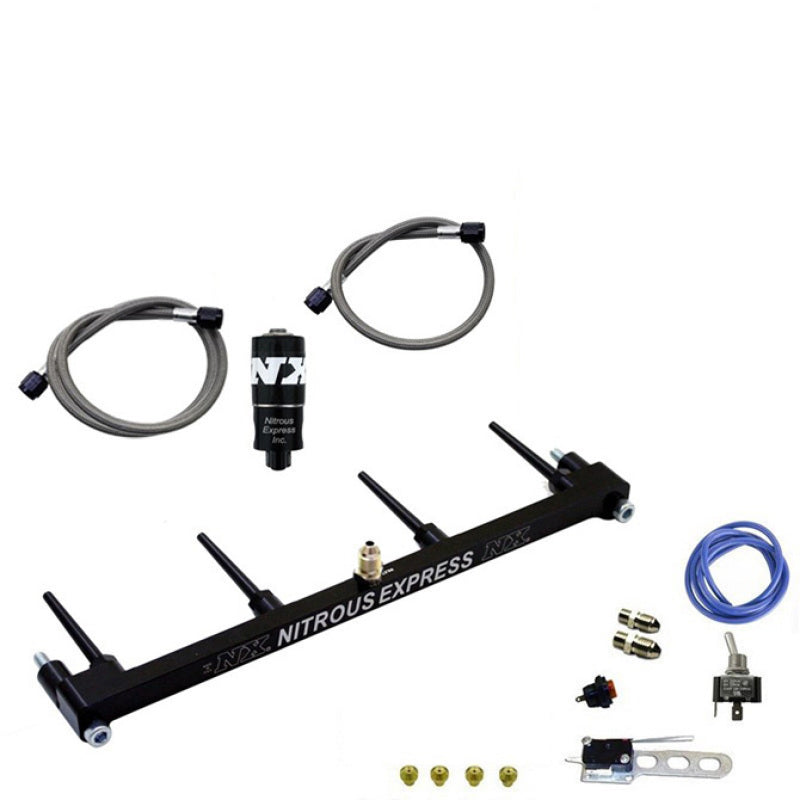 Nitrous Express Billet Spray Bar Nitrous Kit for ZX-14 w/o Bottle Nitrous Systems Nitrous Express