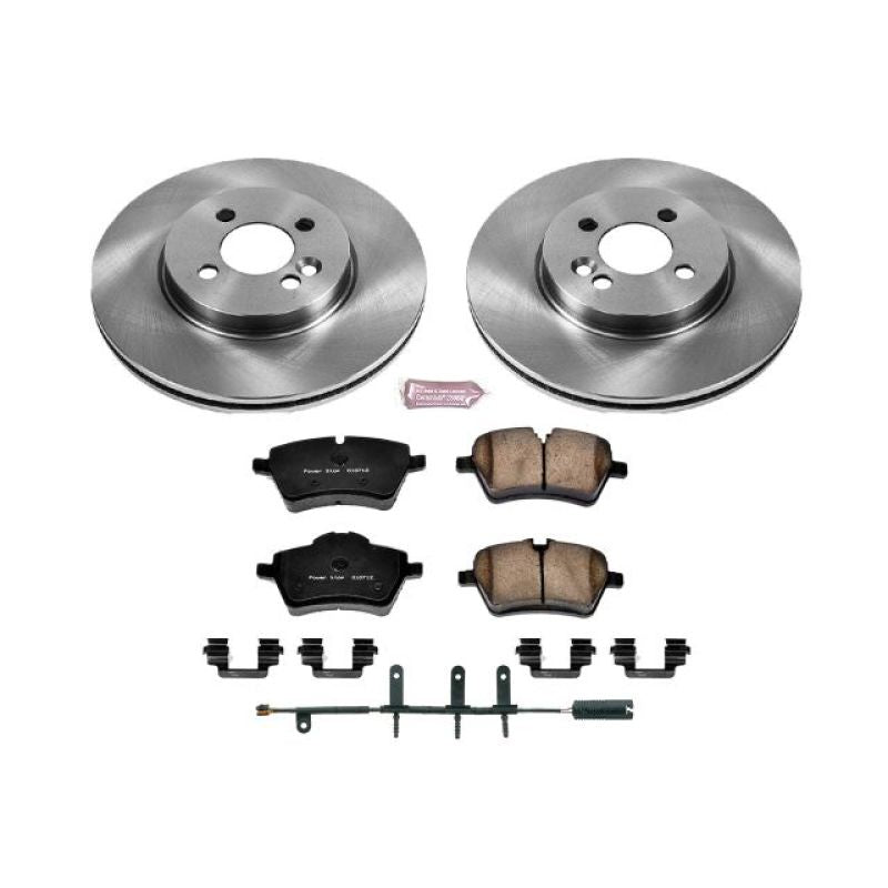 Power Stop 07-08 Mini Cooper Front Autospecialty Brake Kit Brake Kits - OE PowerStop