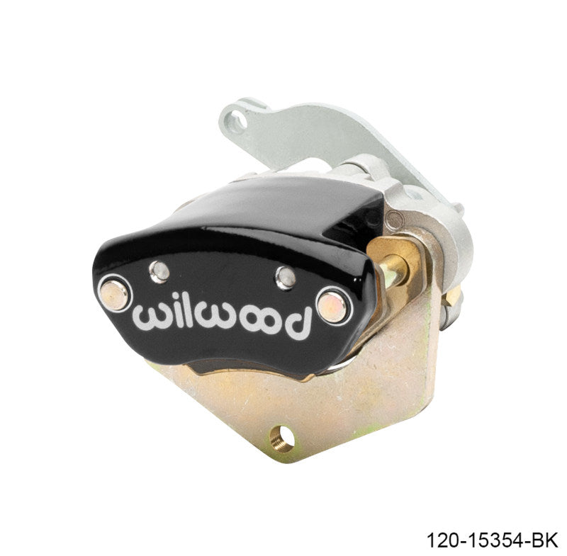 Wilwood Caliper-MC4 Mechanical Parking Brake-L/H - Black 2.00 MT 1.19in Piston .81in Disc Brake Calipers - Perf Wilwood