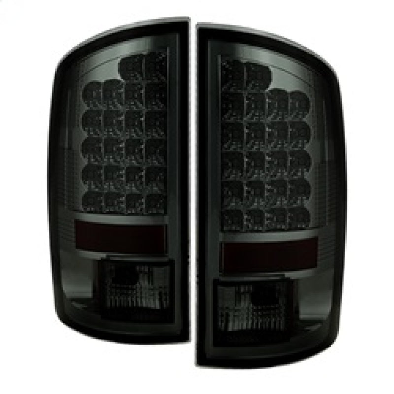 Spyder Dodge Ram 07-08 1500/Ram 07-09 2500/3500 LED Tail Lights Smoke ALT-YD-DRAM06-LED-SM Tail Lights SPYDER