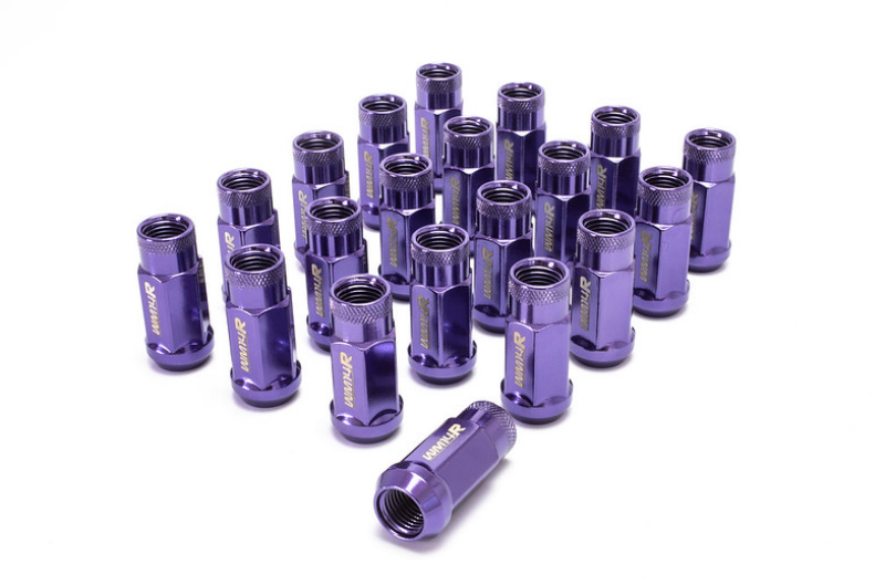 Wheel Mate WM14R 14x1.50 Lug Nuts Purple 20 PCS Lug Nuts Wheel Mate