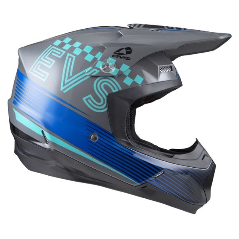 EVS T5 Torino Helmet Grey - Medium Helmets and Accessories EVS