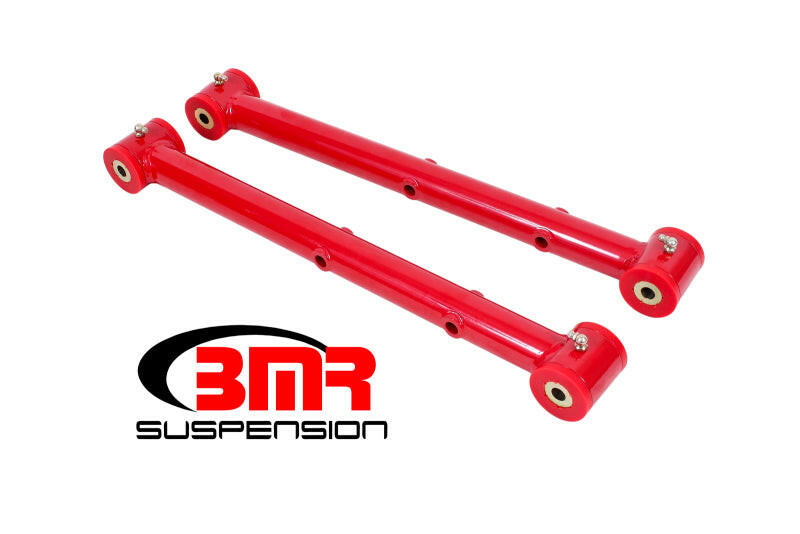 BMR 78-87 G-Body Non-Adj. Lower Control Arms (Polyurethane) - Red Control Arms BMR Suspension