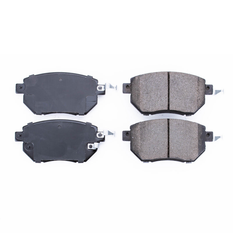 Power Stop 03-06 Infiniti FX35 Front Z16 Evolution Ceramic Brake Pads Brake Pads - OE PowerStop