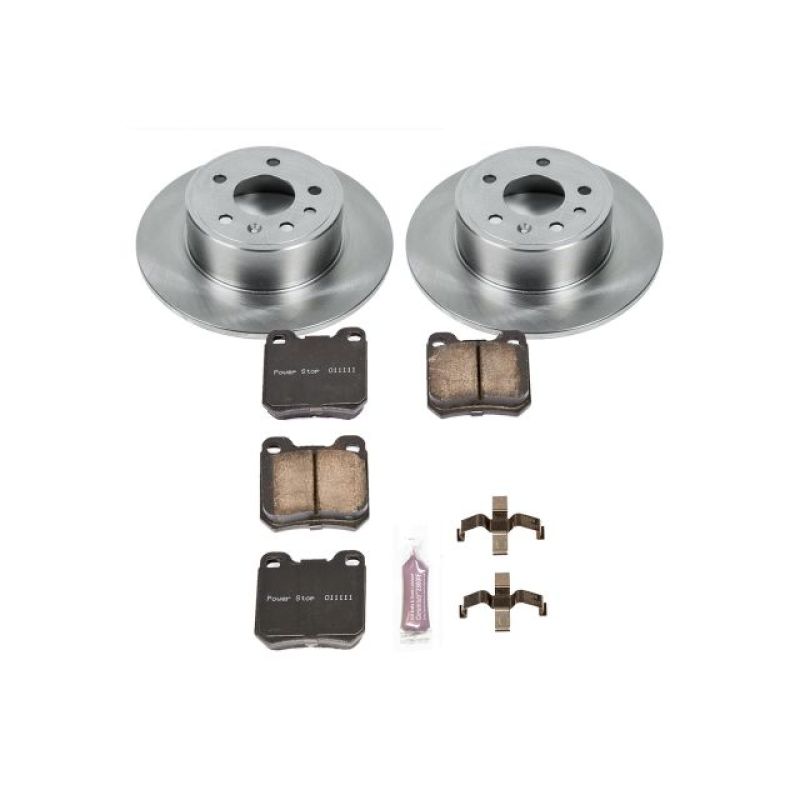 Power Stop 99-03 Saab 9-3 Rear Autospecialty Brake Kit Brake Kits - OE PowerStop