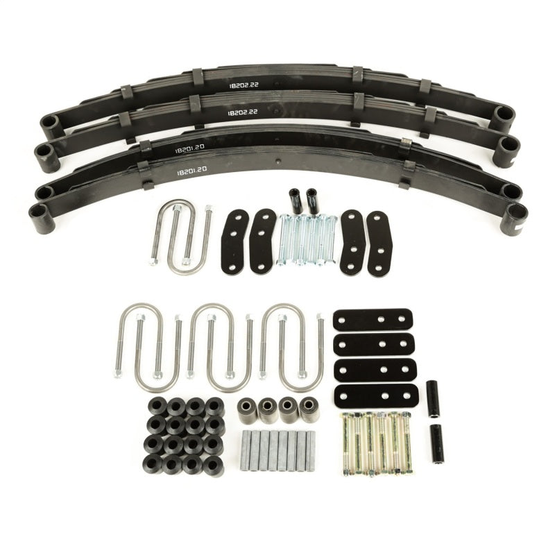 Omix Leaf Spring Kit Front & Rear- 87-95 Wrangler YJ Leaf Springs & Accessories OMIX