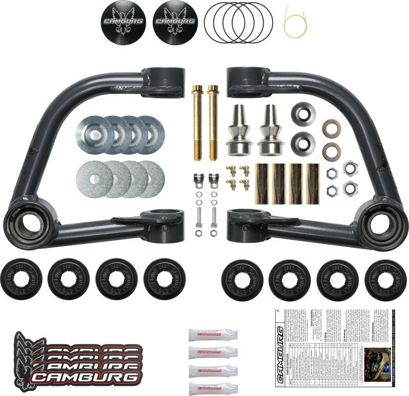 Camburg Ford Ranger 2WD/4WD 19-23 1.25in Performance Uniball Upper Arms (w/ covers) Suspension Arms & Components Camburg