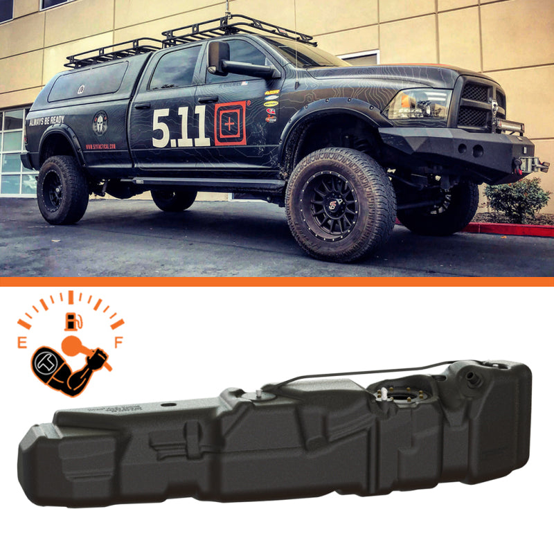 Titan Fuel Tanks 13-24 RAM 2500/3500 Cummins Crew Cab Long Bed 55 Gallon XXL Mid-Ship Fuel Tank Fuel Tanks Titan Fuel Tanks