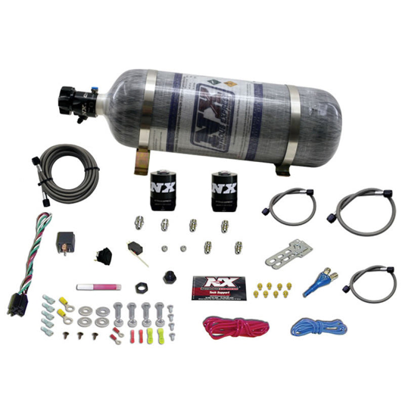 Nitrous Express GM EFI Race Single Nozzle Nitrous Kit (100-250HP) w/Composite Bottle Nitrous Systems Nitrous Express