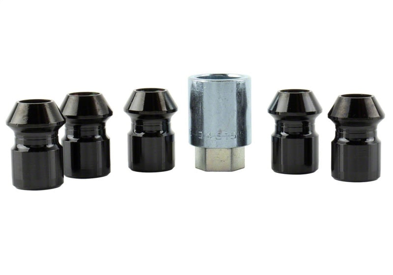 Ford Racing M12X1.5 Black Security Lug Nut - Set of 5 Lug Nuts Ford Racing