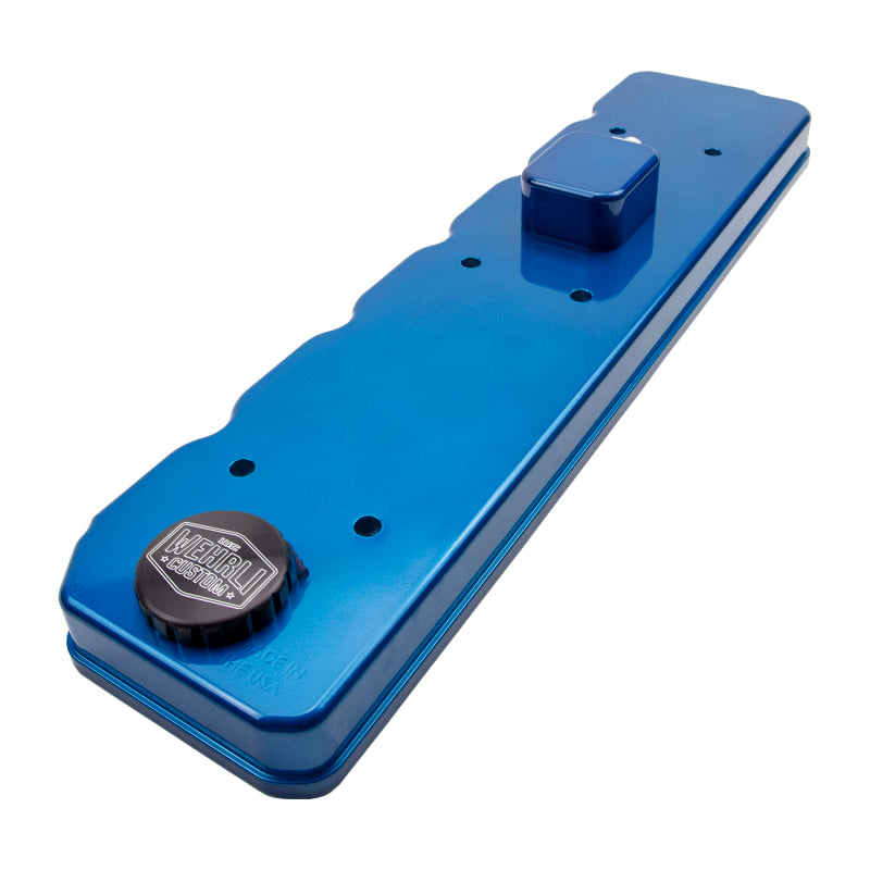 Wehrli 06-18 Cummins WCFab X D&J Precision Billet Valve Cover - Brizzle Blue Valve Covers Wehrli
