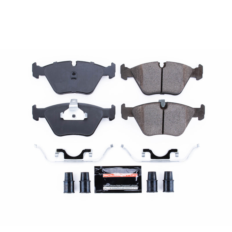 Power Stop 01-05 BMW 525i Front Z23 Evolution Sport Brake Pads w/Hardware Brake Pads - Performance PowerStop