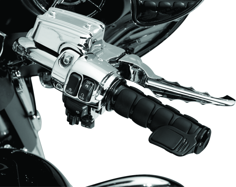Kuryakyn Contoured ISO Throttle Boss Black Cruise Control Kuryakyn
