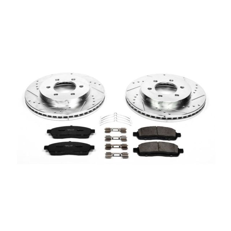 Power Stop 04-08 Ford F-150 Front Z23 Evolution Sport Brake Kit Brake Kits - Performance D&S PowerStop