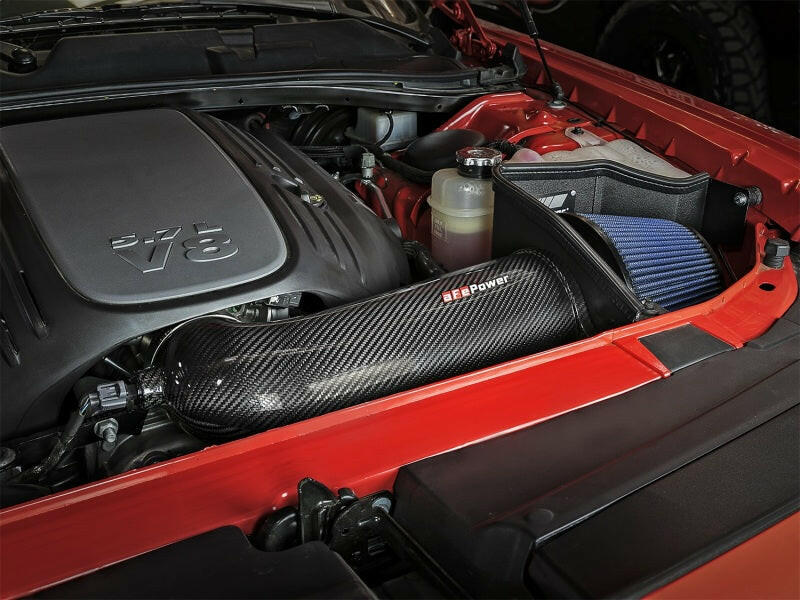 aFe MagnumFORCE Intakes Stage-2 P5R Carbon Fiber AIS 11-17 Dodge Challenger/Charger V8-5.7L Hemi Cold Air Intakes aFe