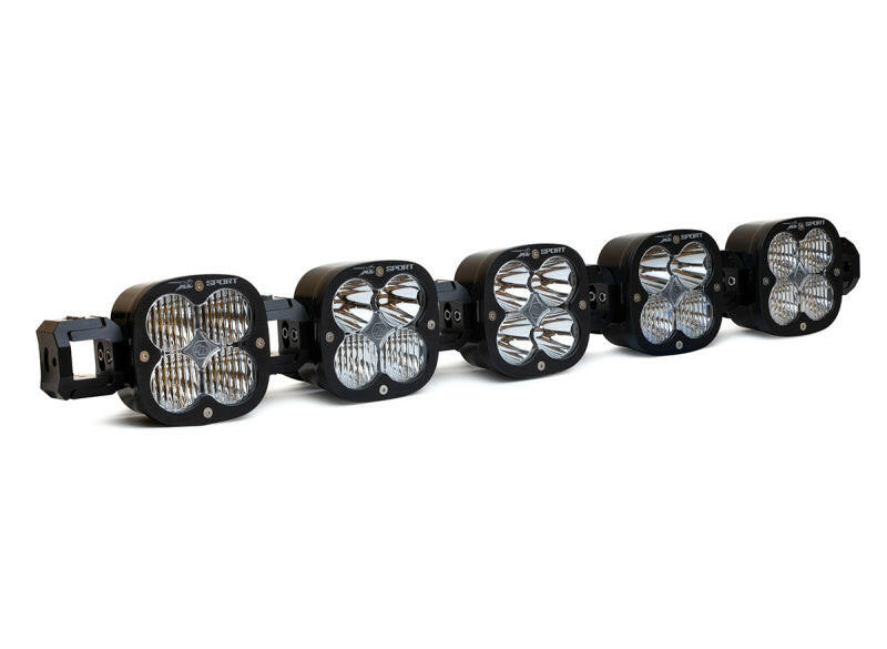 Baja Designs XL Linkable LED Light Bar - 5 XL Clear Light Mounts Baja Designs