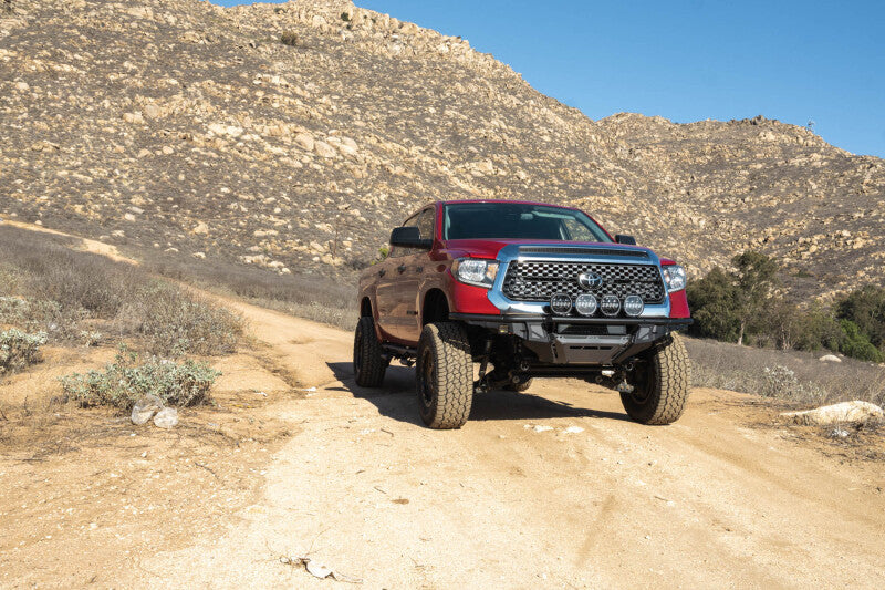 DV8 Offroad 2014-2021 Toyota Tundra Tube Front Bumper Bumpers - Steel DV8 Offroad