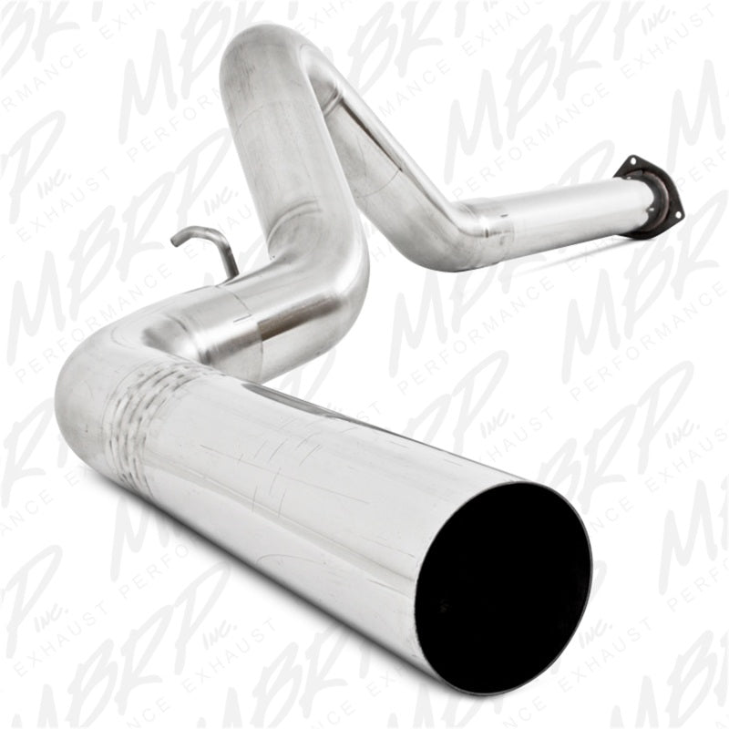 MBRP 07-10 Chevy/GMC 2500/3500 Duramax LMM 4in Filter Back Single Side T409 No Muffler DPF Back MBRP