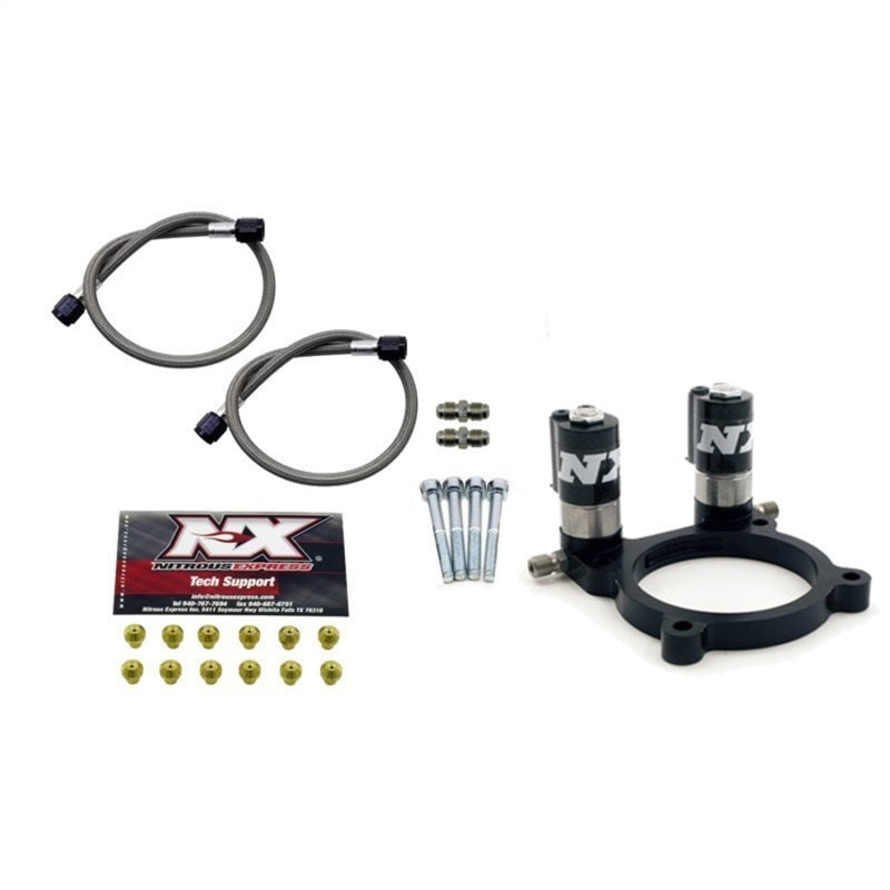 Nitrous Express 11-14 Ford Mustang 3.5L/3.7L Nitrous Plate Conversion (w/Integrated Solenoids) Nitrous Plates Nitrous Express