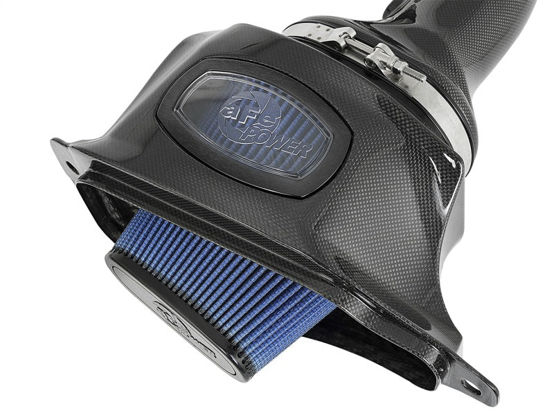 aFe Momentum Black Series Carbon Fiber Intake System P5R 14-17 Chevy Corvette 6.2L (C7) Cold Air Intakes aFe