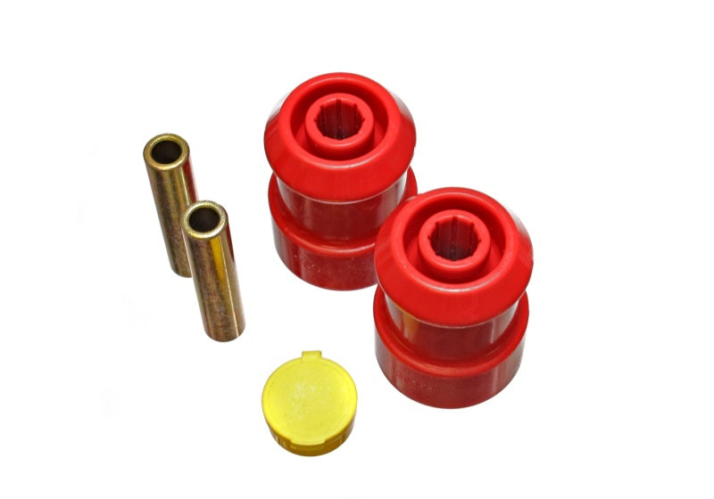 Energy Suspension 93-99 VW Cabrio/Golf III/GTI/Jetta III Red Rear End Axle Beam Bushing Set Bushing Kits Energy Suspension