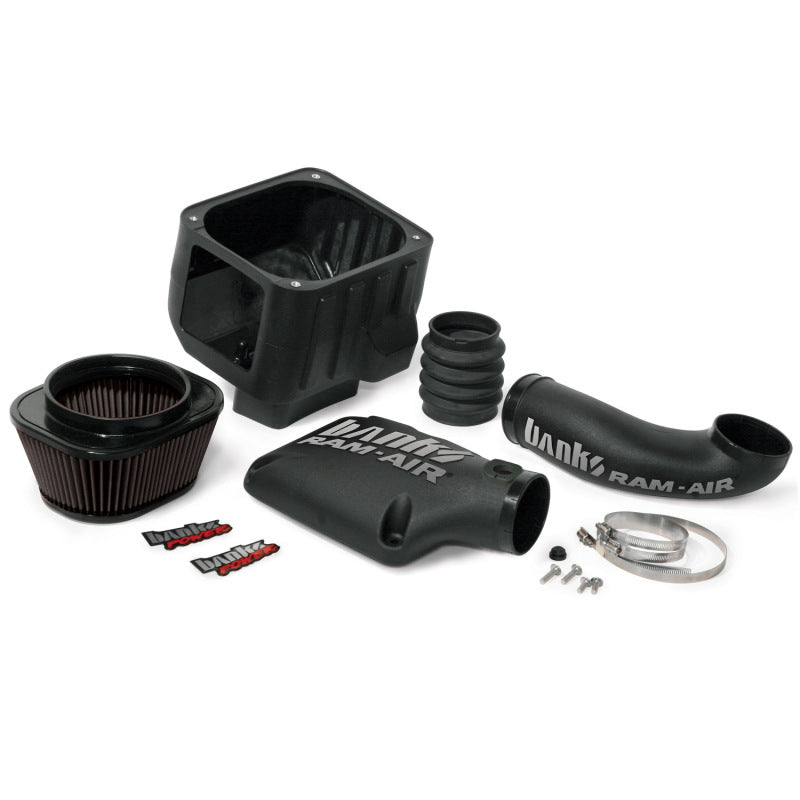 Banks Power 09-12 Chev/GMC 1500 w/Elec Fan Ram-Air Intake System - Dry Filter Short Ram Air Intakes Banks Power