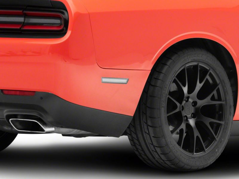 Raxiom 15-23 Dodge Challenger Excluding Widebody Axial Series LED Side Marker Lights- Clear Sidemarkers & Indicators Raxiom