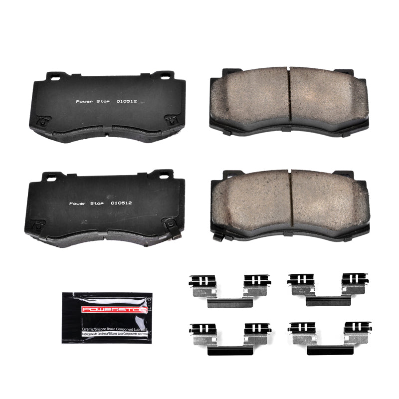 Power Stop 05-10 Chrysler 300 Front Z23 Evolution Sport Brake Pads w/Hardware Brake Pads - Performance PowerStop