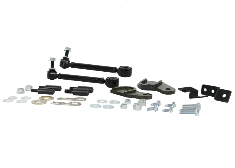 Whiteline 07-17 Jeep Wrangler / JK Front Sway Bar Link Kit Sway Bar Endlinks Whiteline