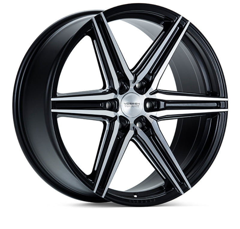 Vossen HF6-2 20x9.5 / 6x135 / ET15 / Deep Face / 87.1 - Brushed Matte Black Wheel Wheels - Forged Vossen