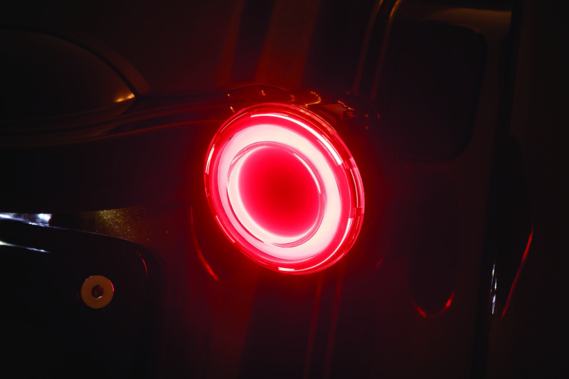 Kuryakyn Tracer L.E.D. Turn Signal Inserts Red/Red Smoke Lens Rear Light Accessories and Wiring Kuryakyn