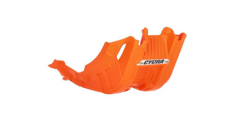 Cycra 23+ KTM 450 SX-F/XC-F Full Armor Skid Plate - Orange Skid Plates Cycra
