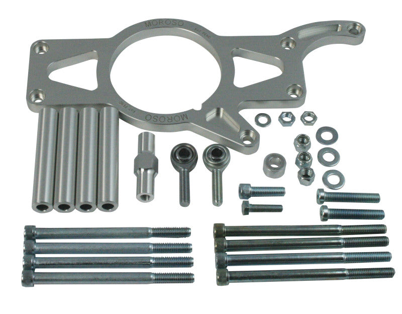 Moroso Chevrolet Big Block Alternator Mount - Meziere Water Pump - 93mm Alternator Brackets Moroso