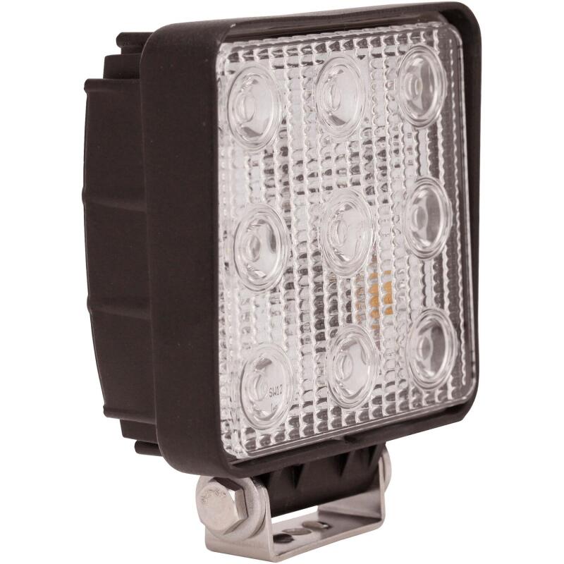 Westin LED Work Utility Light Square 4.6 inch x 5.3 inch Spot w/3W Epistar - Black Work Lights Westin