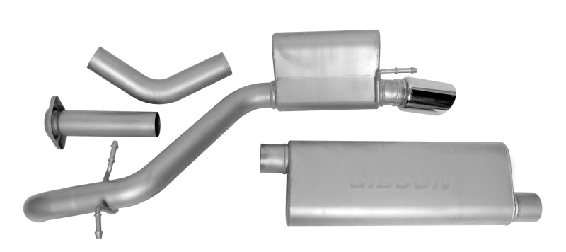 Gibson 05-10 Jeep Grand Cherokee Limited 5.7L 3in Cat-Back Single Exhaust - Aluminized Catback Gibson