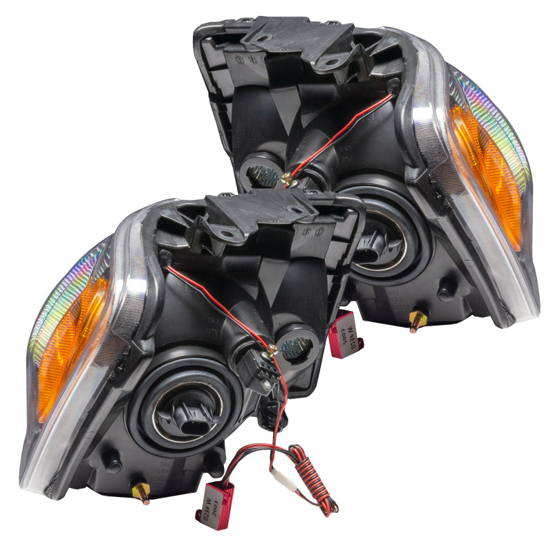 Oracle 07-09 Dodge Durango SMD HL - Chrome - ColorSHIFT w/o Controller Headlights ORACLE Lighting