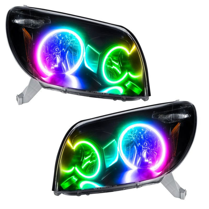 Oracle 03-05 Toyota 4-Runner SMD HL - Black - ColorSHIFT Headlights ORACLE Lighting