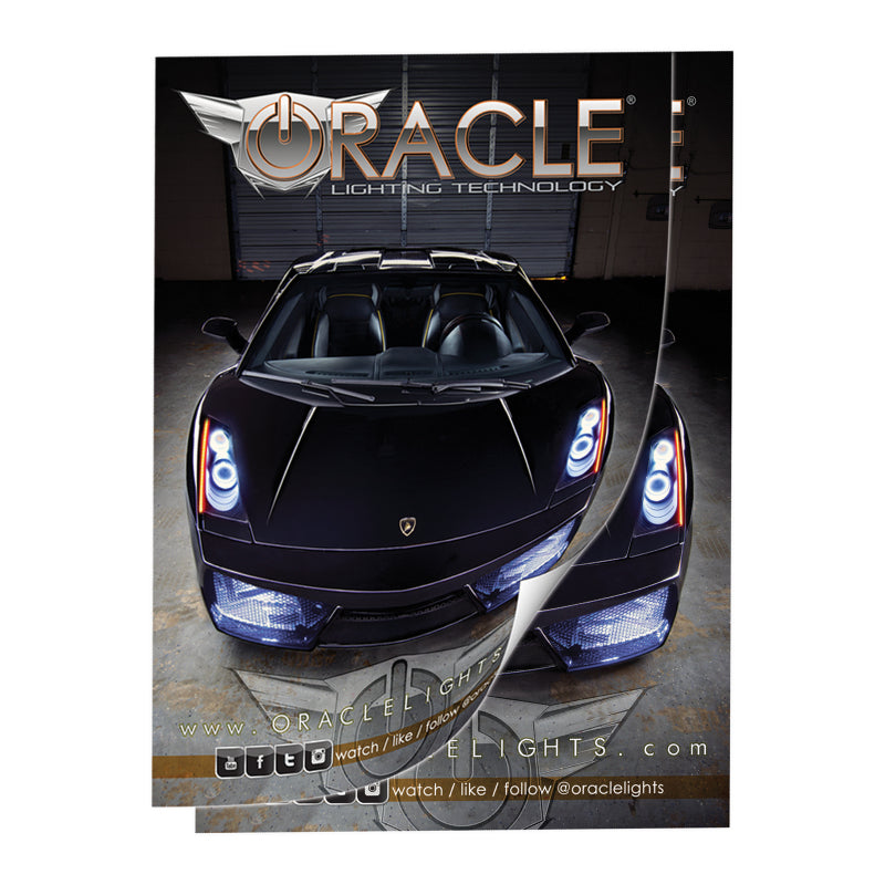 Oracle Lamborghini Poster in x 27in Flashlights ORACLE Lighting
