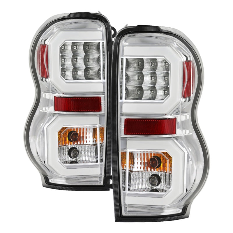 Spyder 04-09 Dodge Durango LED Tail Lights - Chrome ALT-YD-DDU04-LED-C Tail Lights SPYDER