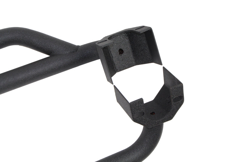 Fishbone Offroad 07-18 Jeep JK 2 Door Wrangler JK Steel Rock Sliders - Blk Textured Powdercoat Steps Fishbone Offroad