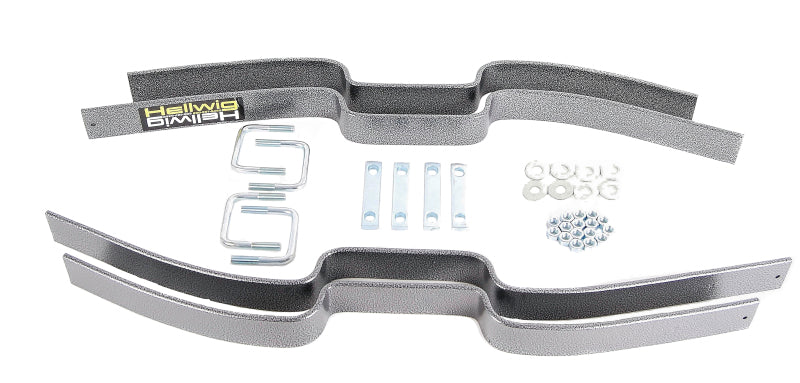 Hellwig 16-21 Ford F-250 Helper Spring Kit w/ Factory Contact Overload Springs - 2 Additional Leaves Leaf Springs & Accessories Hellwig