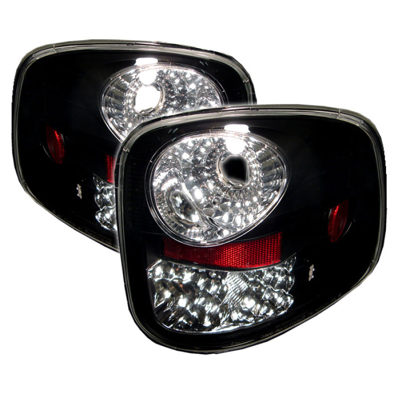 Spyder Ford F150 Flareside 97-03 LED Tail Lights Black ALT-YD-FF15097FS-LED-BK Tail Lights SPYDER