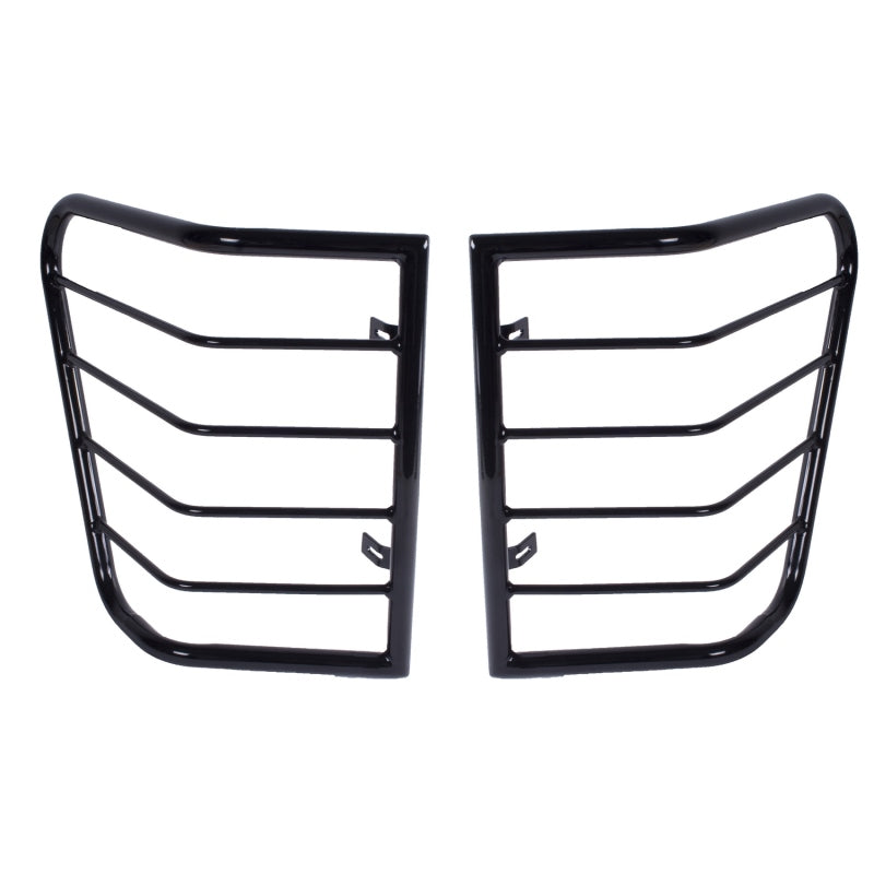 Rugged Ridge 05-08 Jeep Grand Cherokee WK Black Tail Light Euro Guards Light Covers and Guards Rugged Ridge